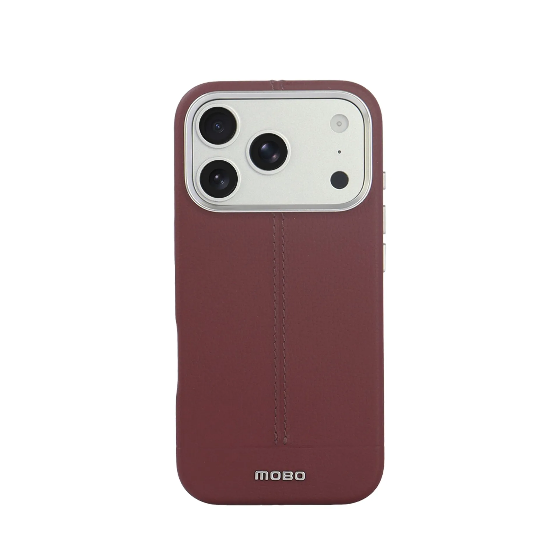 iPhone 18/17 Pro Compatible Full-Grain Leather & Full Coverage Case with MagSafe - Vertis